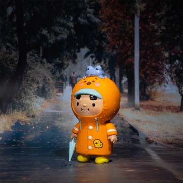 CHUBBY OJISAN 'DUCKY RAINCOAT EDITION