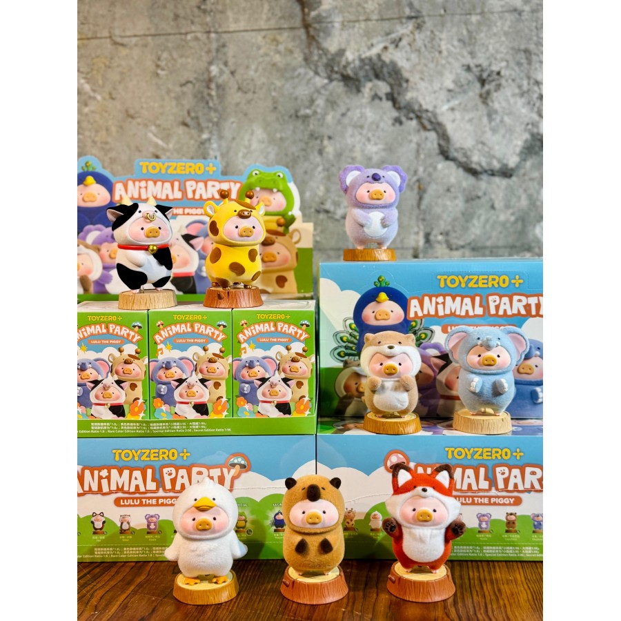 罐頭豬LuLu 動物派對系列 (盲盒) (SET OF 8)