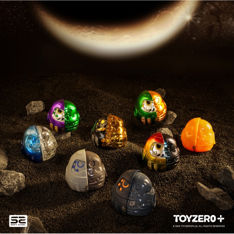 Iron Daruma mini - Vol.2  (Set of 6)