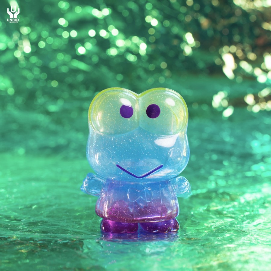 Sanrio透明閃粉系列-Keroppi