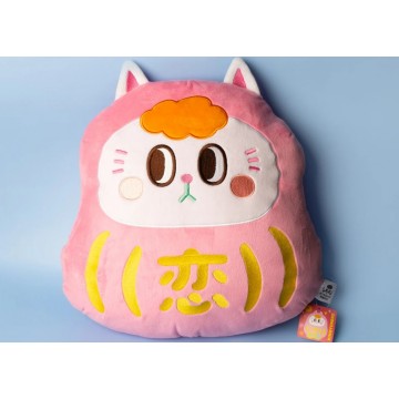 KIYO NEKO 'DARUMA' CUSHION (PINK)