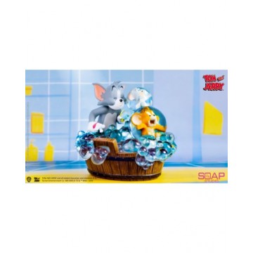 Tom and Jerry – Bath Time Statue